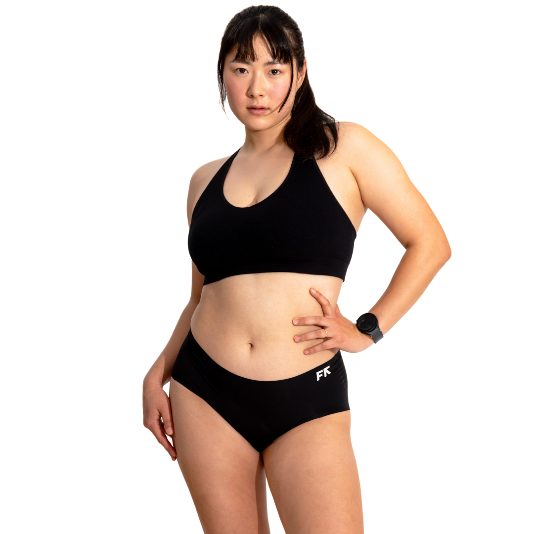 Black Seamless Undies